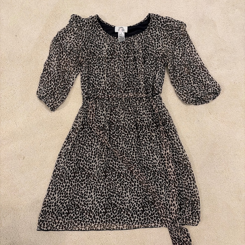 Leopard dress